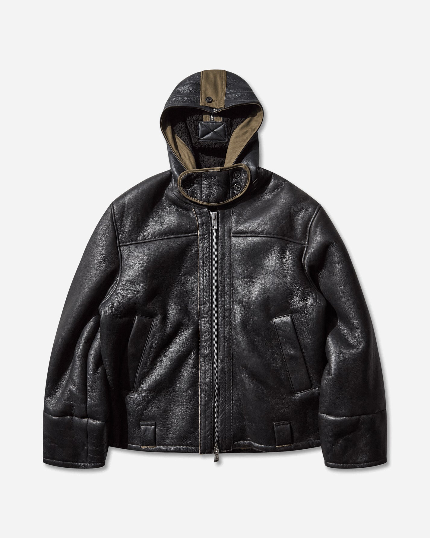 Our Legacy Wmns Blizzard Jacket Natural Aviator Shearling Coats and Jackets Jackets W4259BN 001