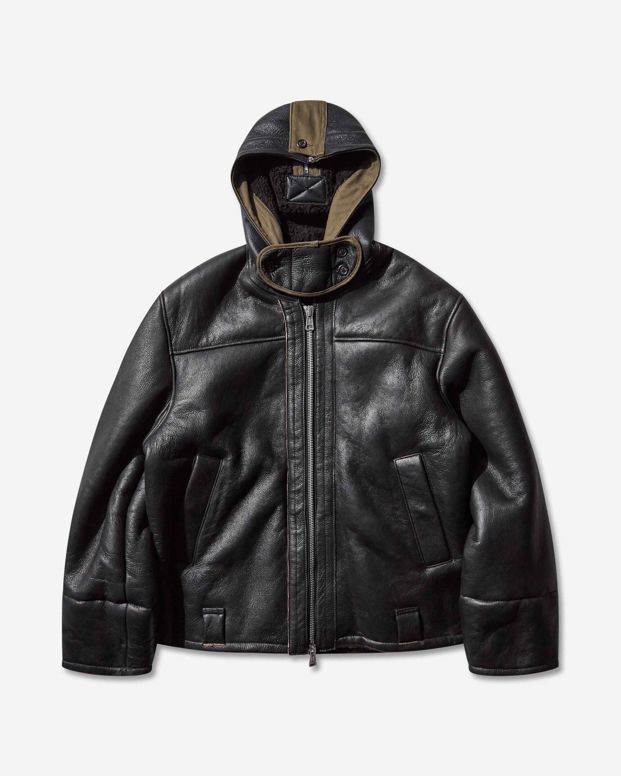 Our Legacy Wmns Blizzard Jacket Natural Aviator Shearling Coats and Jackets Jackets W4259BN 001