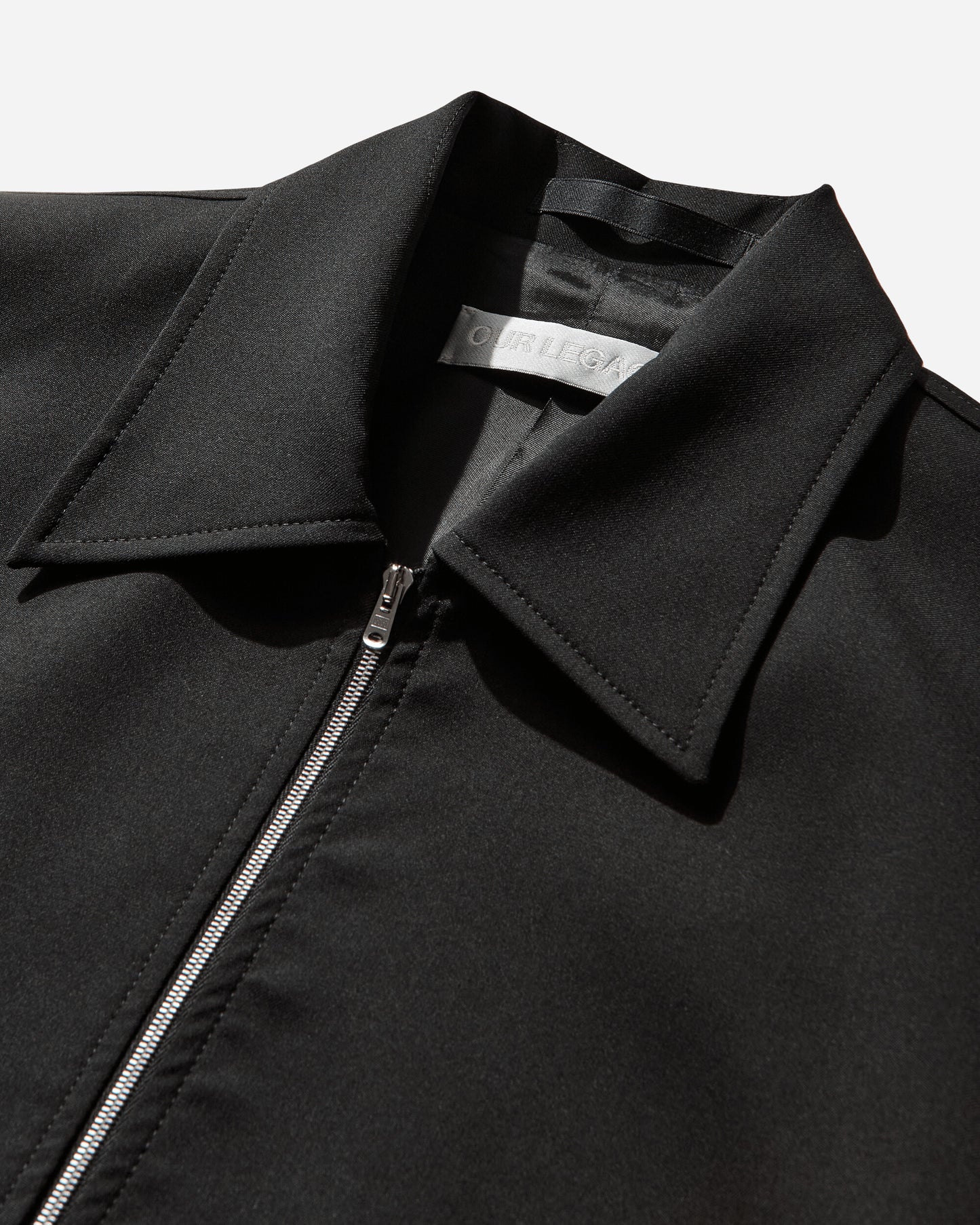 Our Legacy Wmns Statue Jacket Black Worsted Wool Coats and Jackets Jackets W2260SB 001