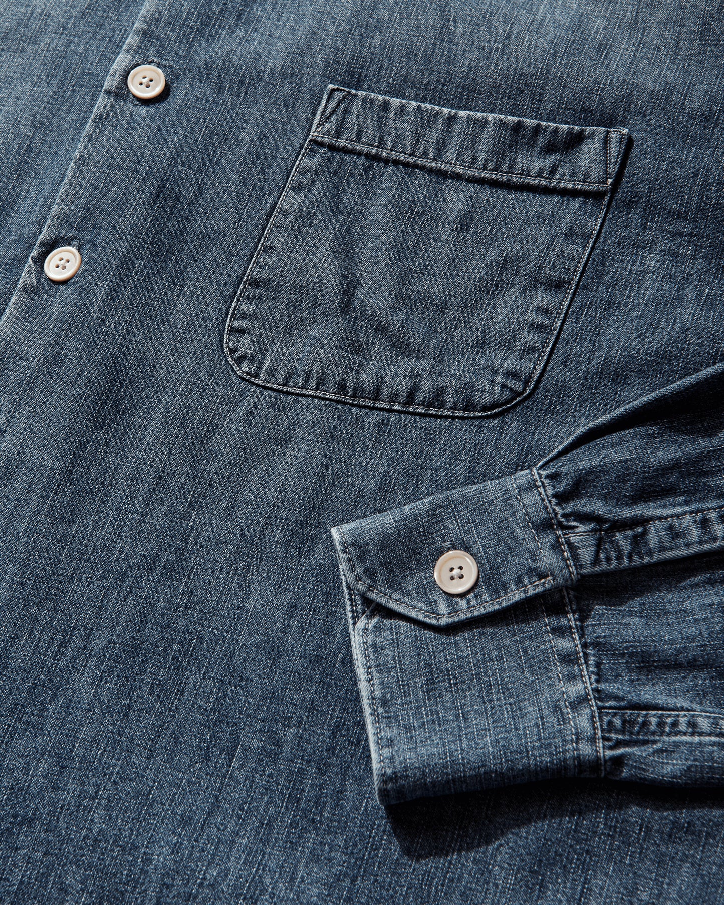 Our Legacy Above Shirt Whatever Wash Shirts Longsleeve Shirt M2262AW 001