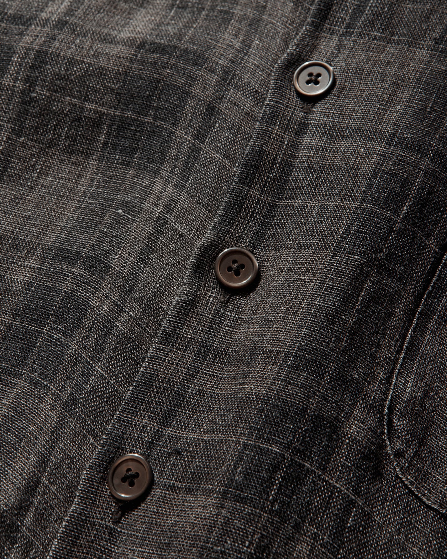 Our Legacy Above Shirt Penumbra Check Sheercoat Linen Shirts Longsleeve Shirt M2262AP 001