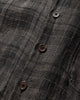 Our Legacy Above Shirt Penumbra Check Sheercoat Linen Shirts Longsleeve Shirt M2262AP 001