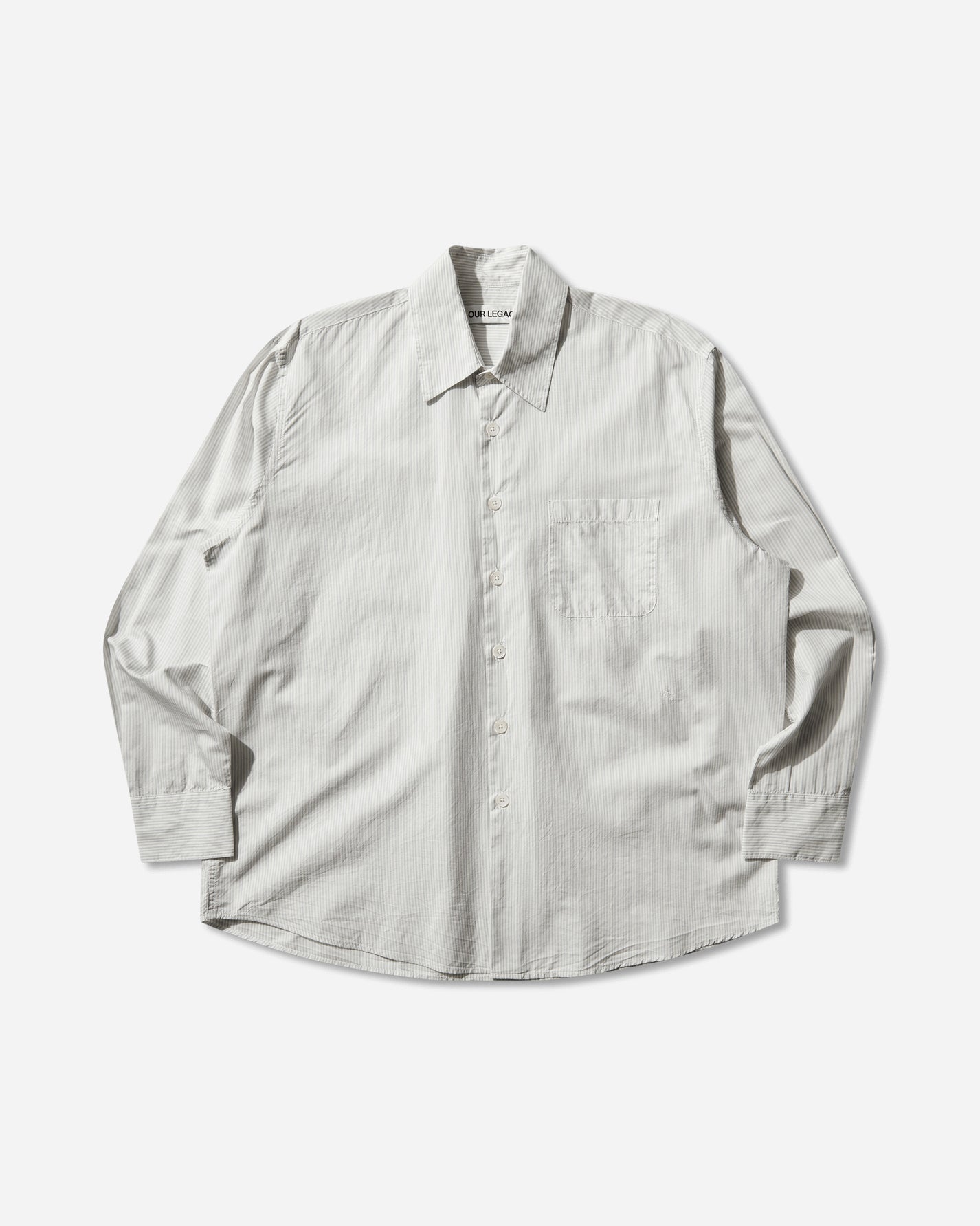 Our Legacy Above Shirt Index Stripe Coolthread Cloth Shirts Longsleeve Shirt M2262AI 001