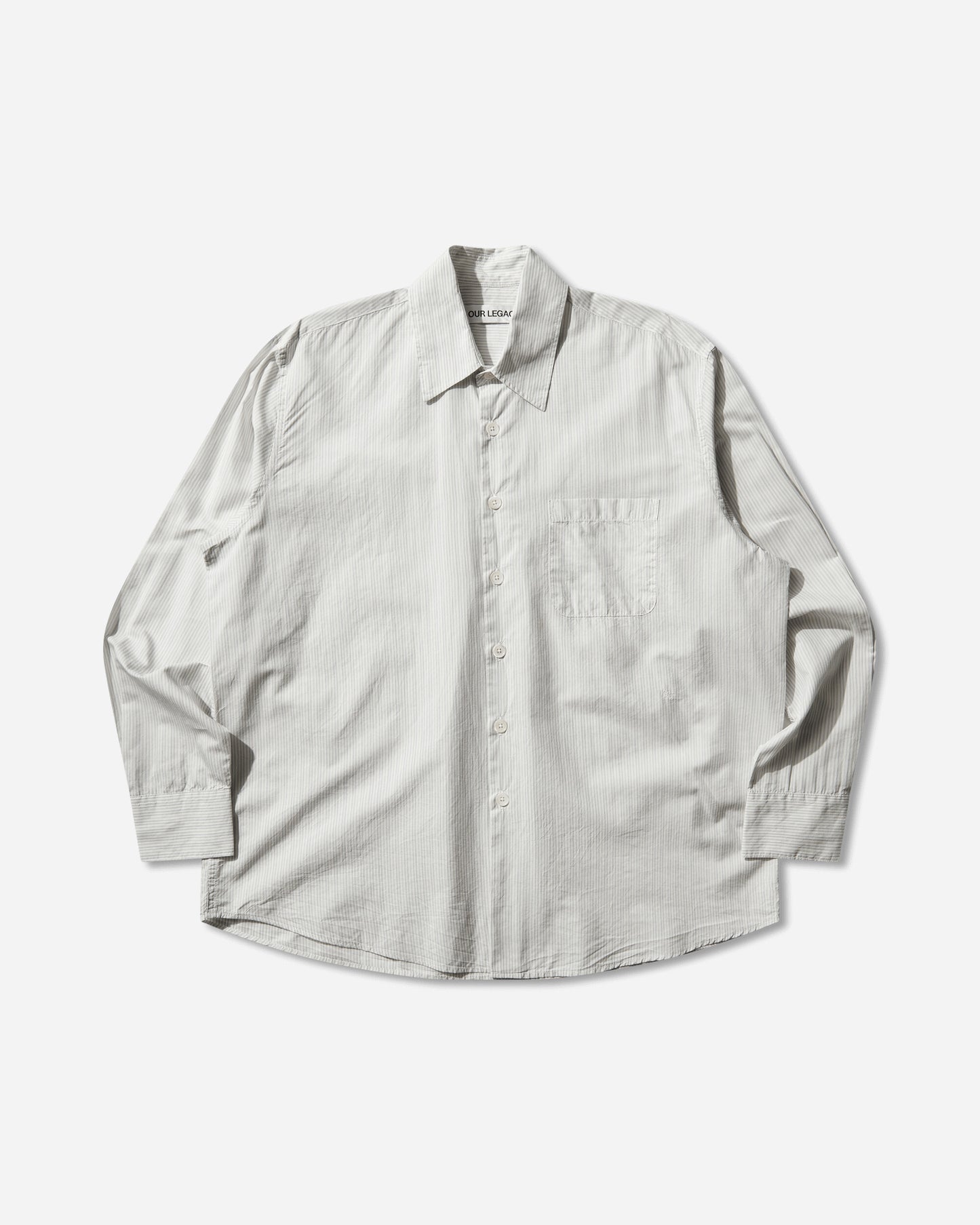 Our Legacy Above Shirt Index Stripe Coolthread Cloth Shirts Longsleeve Shirt M2262AI 001