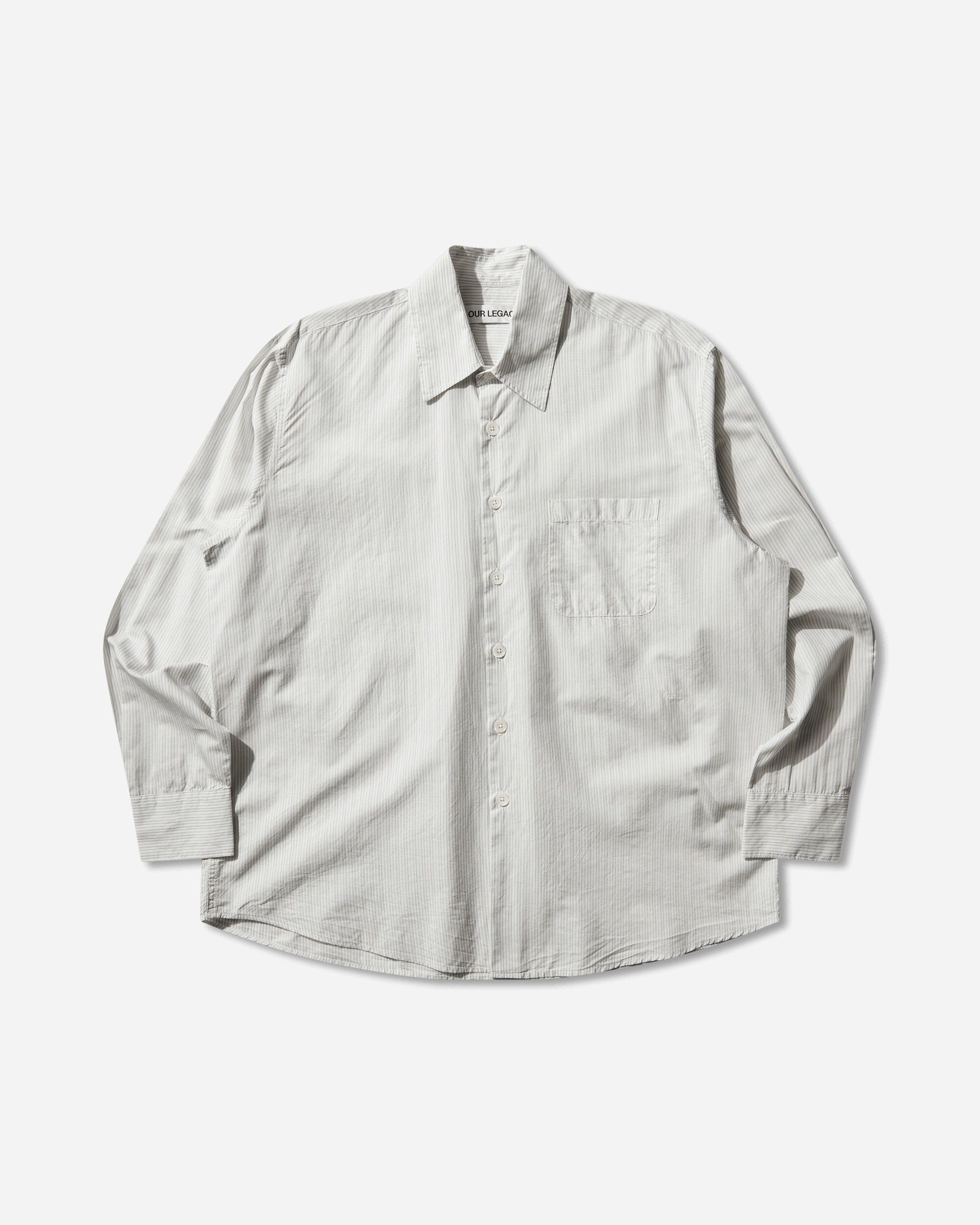 Our Legacy Above Shirt Index Stripe Coolthread Cloth Shirts Longsleeve Shirt M2262AI 001