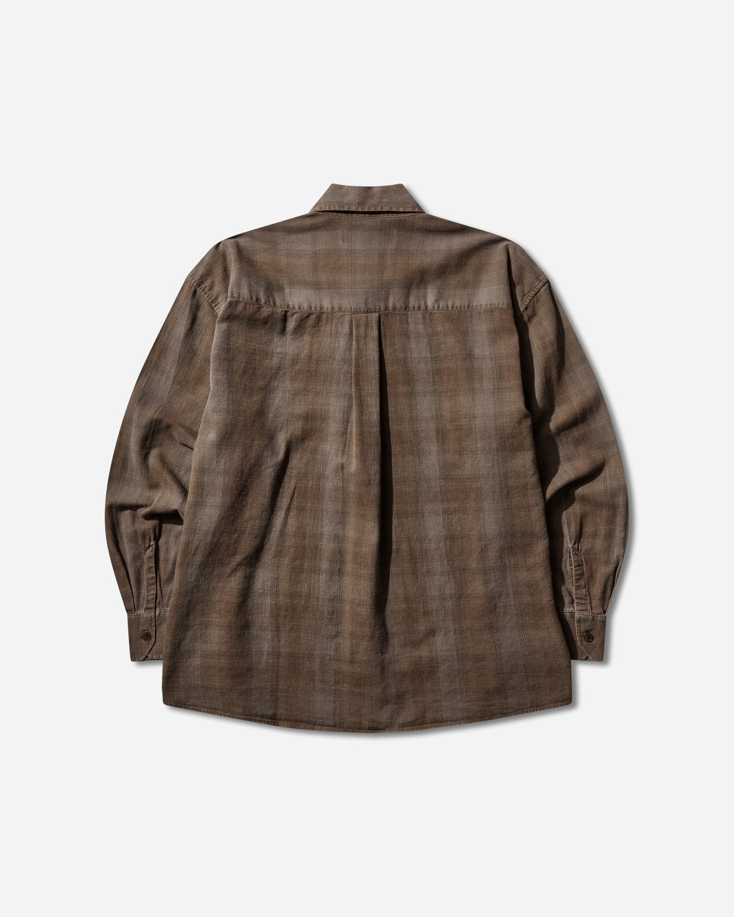 Our Legacy Borrowed Shirt Dakota Flannel Check Shirts Longsleeve Shirt M2262BCF 001