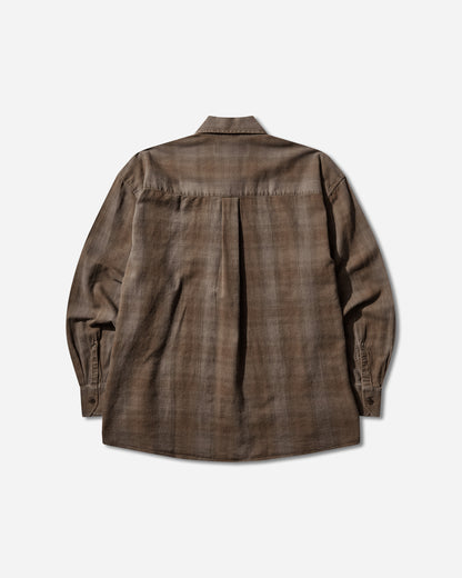 Our Legacy Borrowed Shirt Dakota Flannel Check Shirts Longsleeve Shirt M2262BCF 001