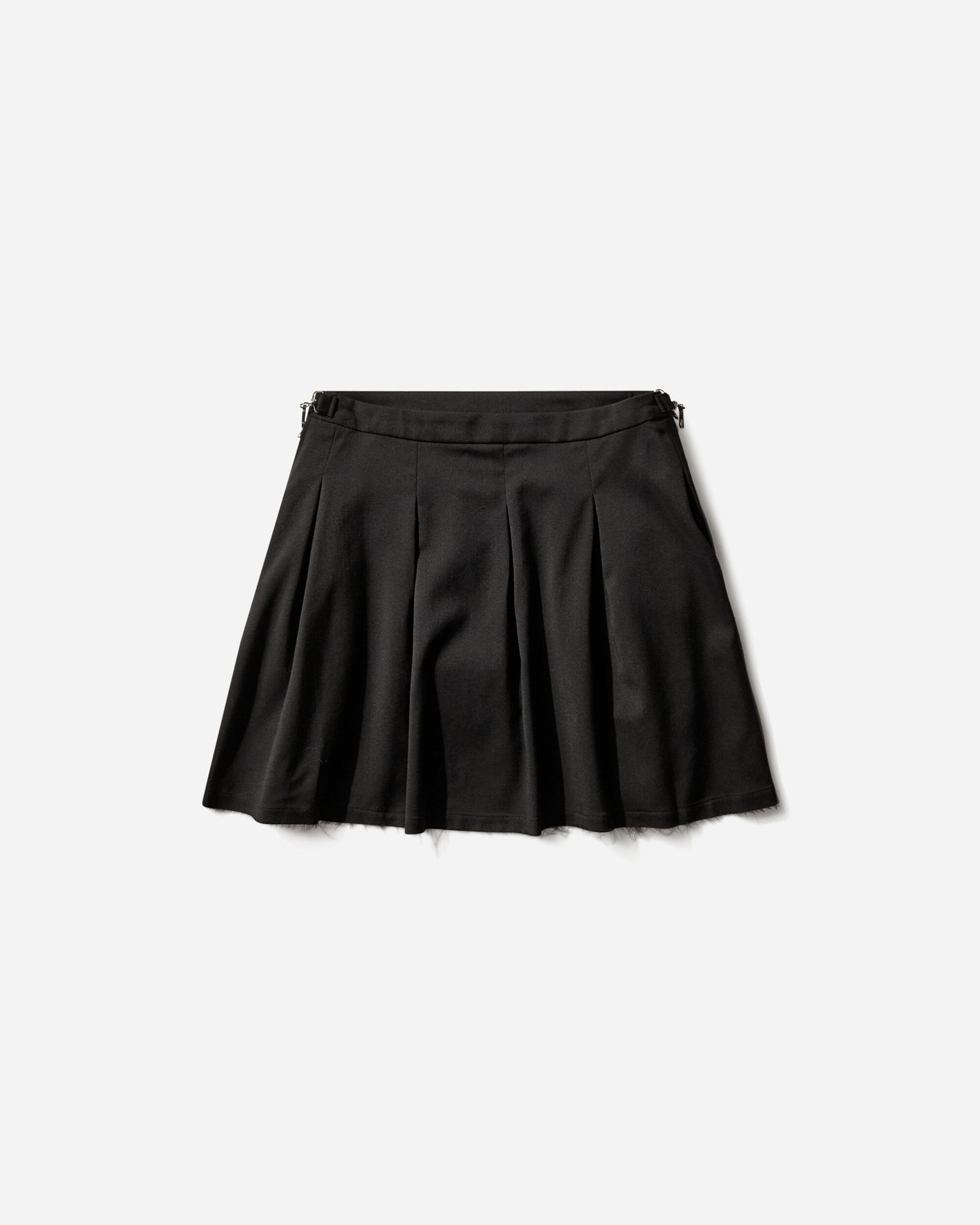 Our Legacy Wmns Object Skirt Black Worsted Wool Skirts Midi W2264OBW 001
