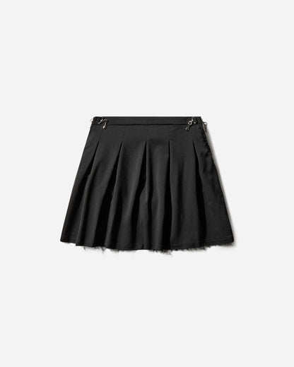 Our Legacy Wmns Object Skirt Black Worsted Wool Skirts Midi W2264OBW 001