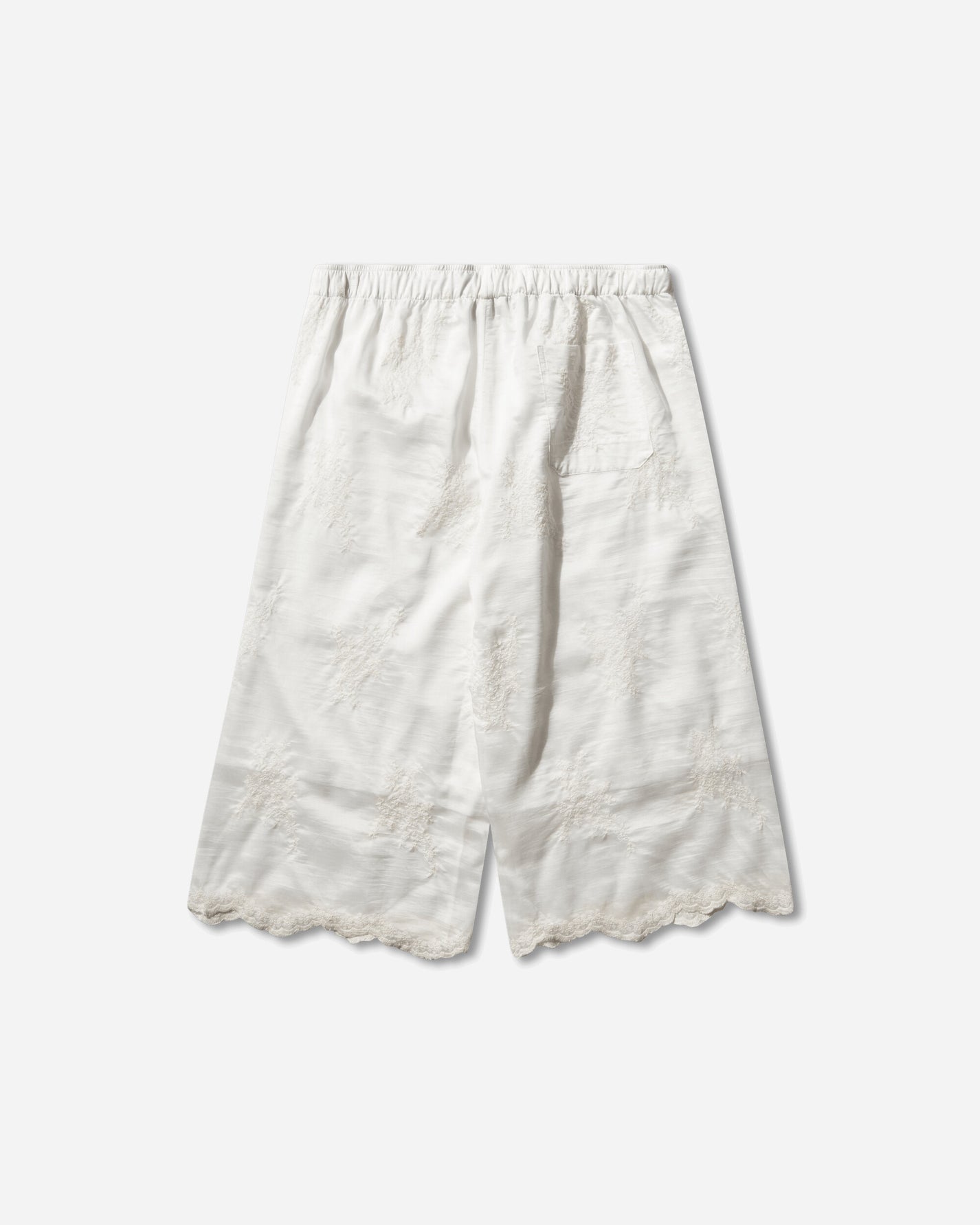 Our Legacy Wmns Frill Short Ivory Bloom Ethereal Veil Shorts Short W2264FIB 001