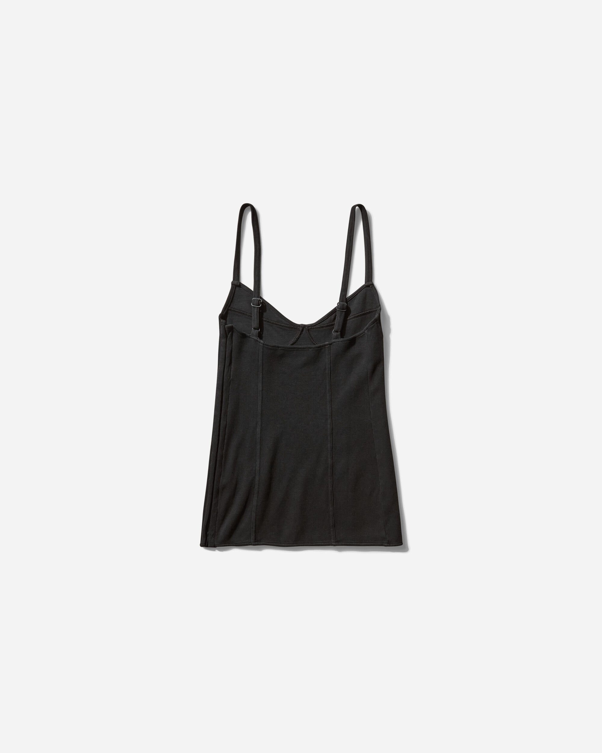 Our Legacy Wmns Cami Tank Washed Black T-Shirts Shortsleeve W2256CW 001