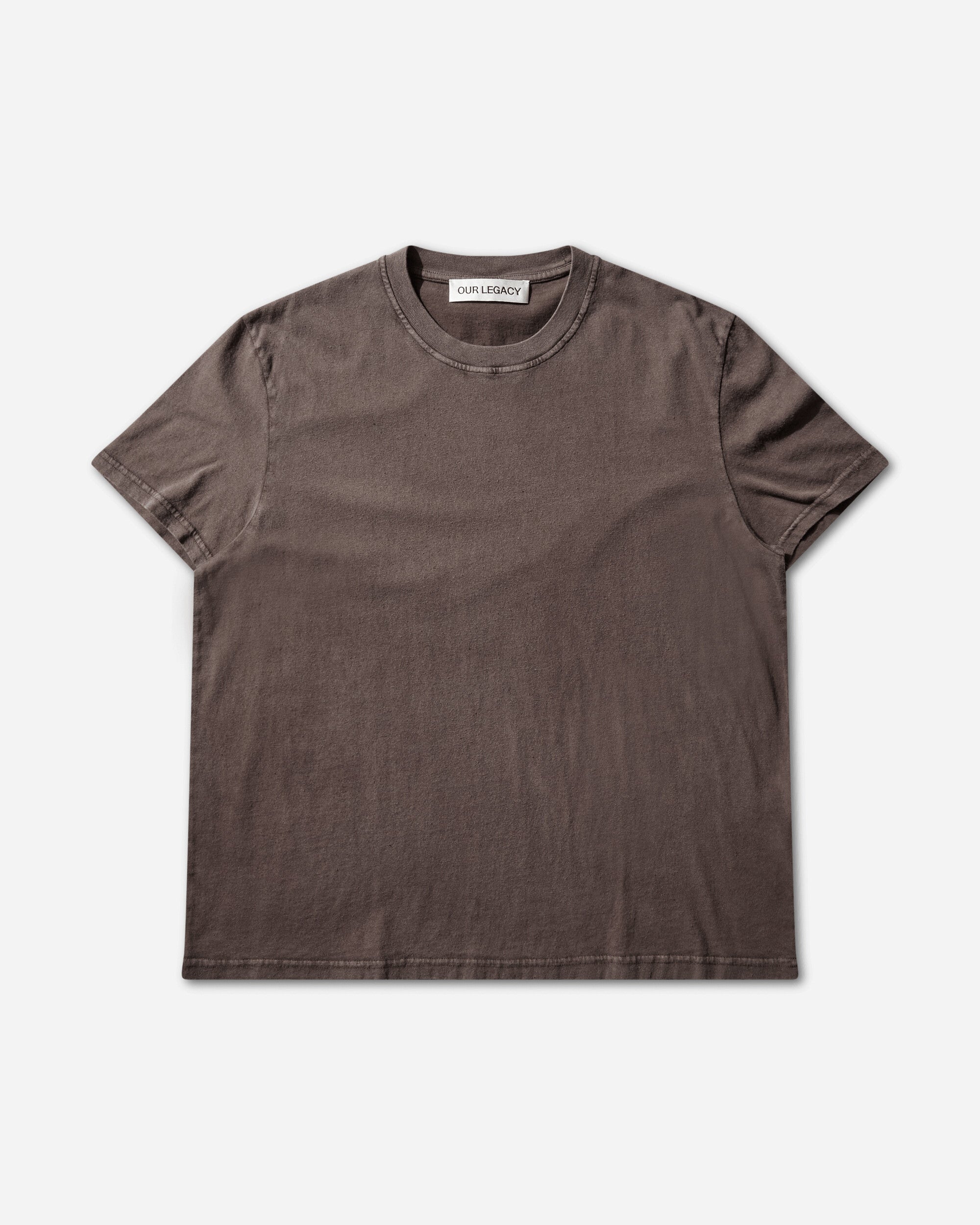 Our Legacy Wmns Classic T-Shirt Worn Brown Legacy Jersey T-Shirts Shortsleeve W2266CT 001