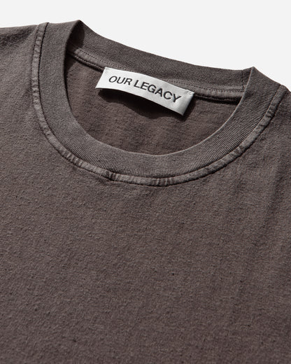 Our Legacy Wmns Classic T-Shirt Worn Brown Legacy Jersey T-Shirts Shortsleeve W2266CT 001