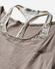 Our Legacy Wmns Swim Tank Velvet Sand Airveil Cotton T-Shirts Top W2266SV 001