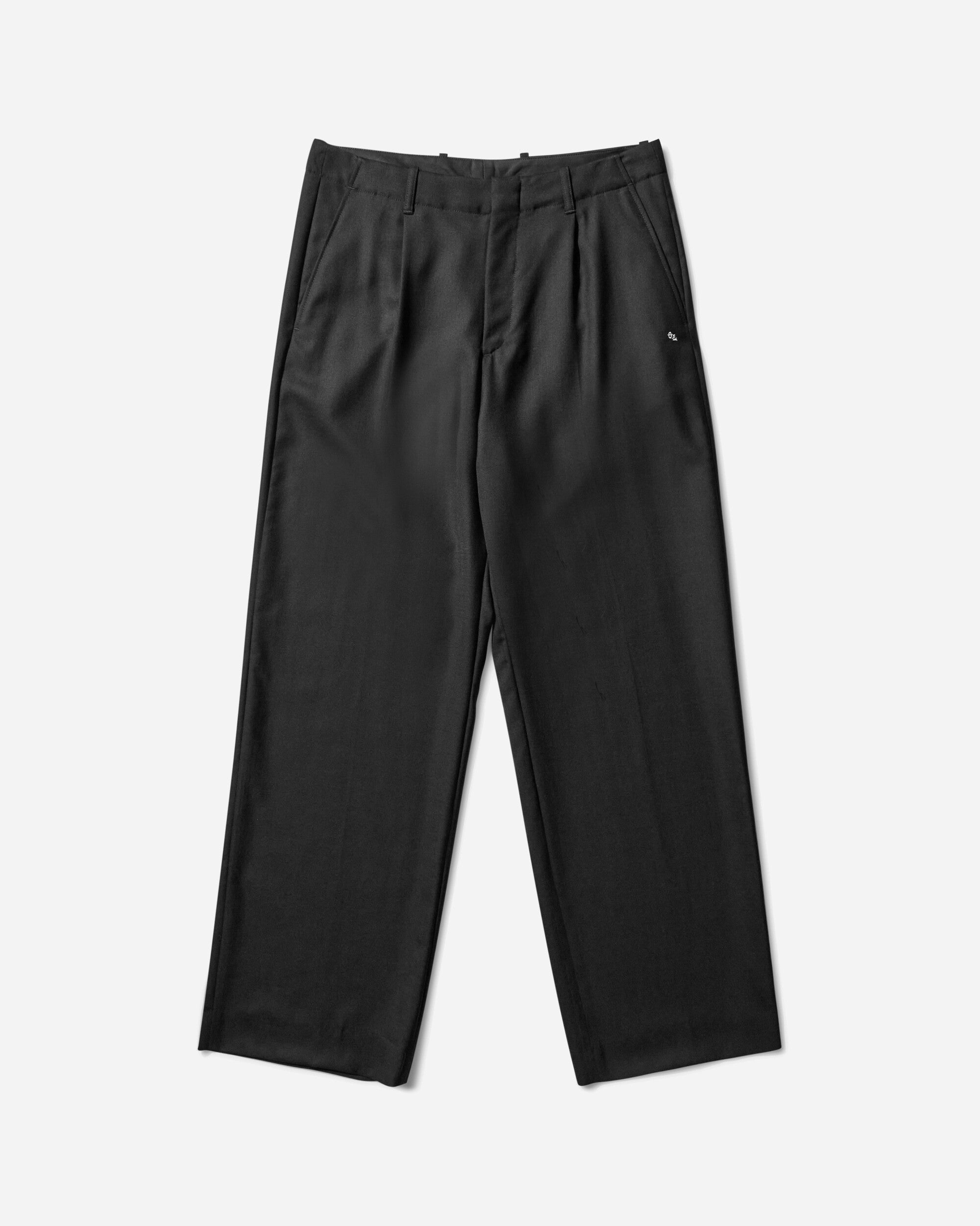 Our Legacy Borrowed Chino Black Panama Wool Pants Trousers M421BBPW 001