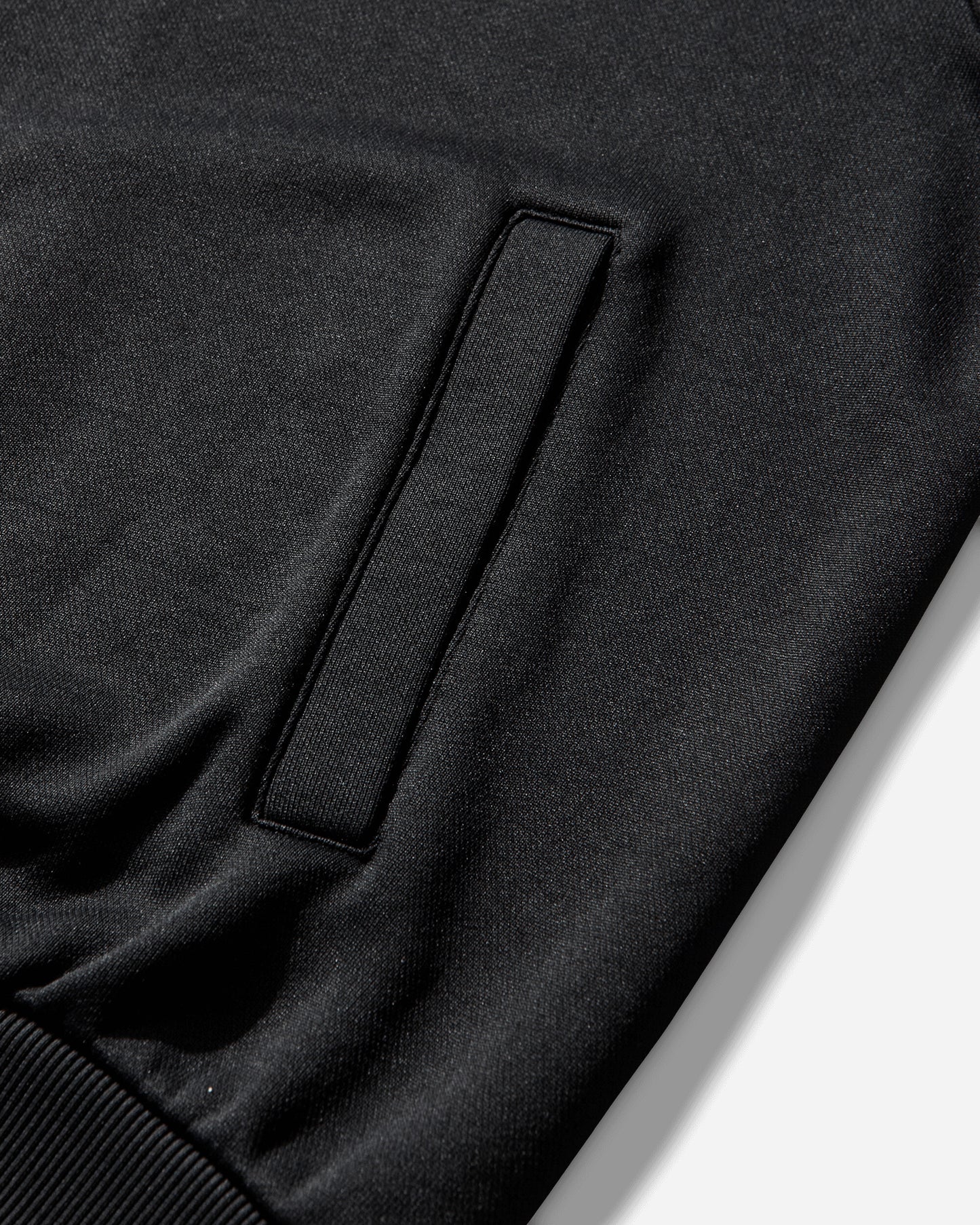 Our Legacy Mob Jacket Prime Black True Track Jersey Sweatshirts Zip-Ups M2256MP 001