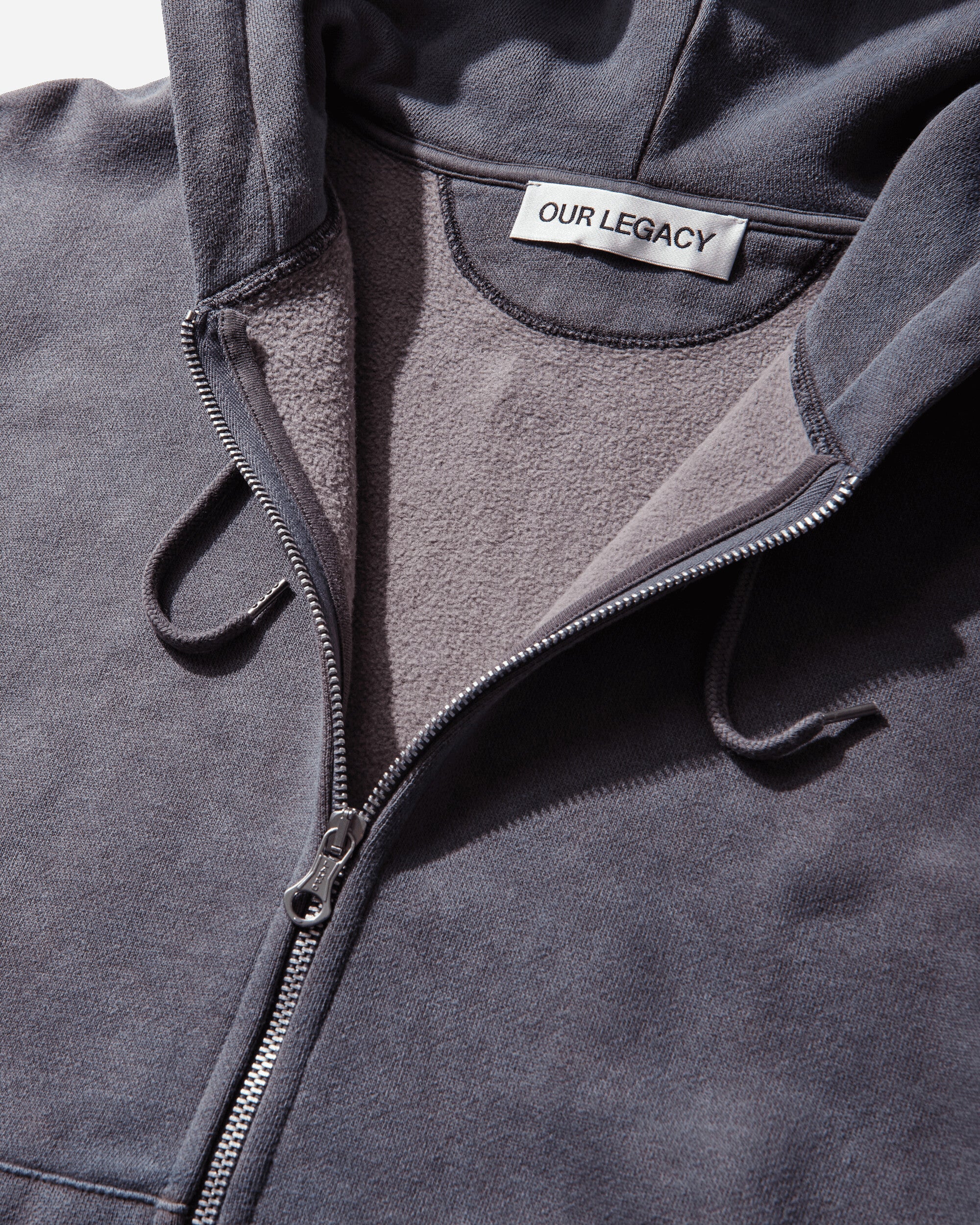 Our Legacy Rascal Hood Antique Amethyst Star Fleece Sweatshirts Zip-Ups M2266RA 001