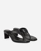 Our Legacy Wmns Karasu Sandal Malleable Black Bull Hide Classic Shoes High Heels A2267KAM 001