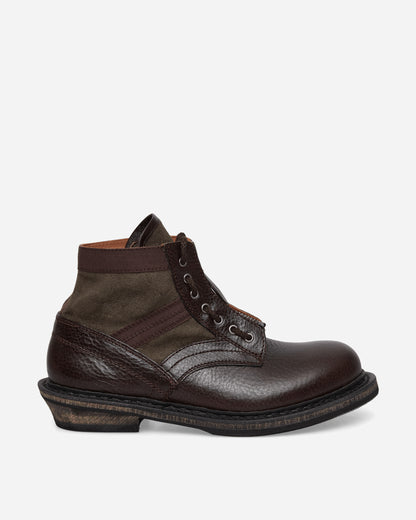 Our Legacy Bushline Boot Deep Americano Leather Boots Mid Boot A2267BDA 001