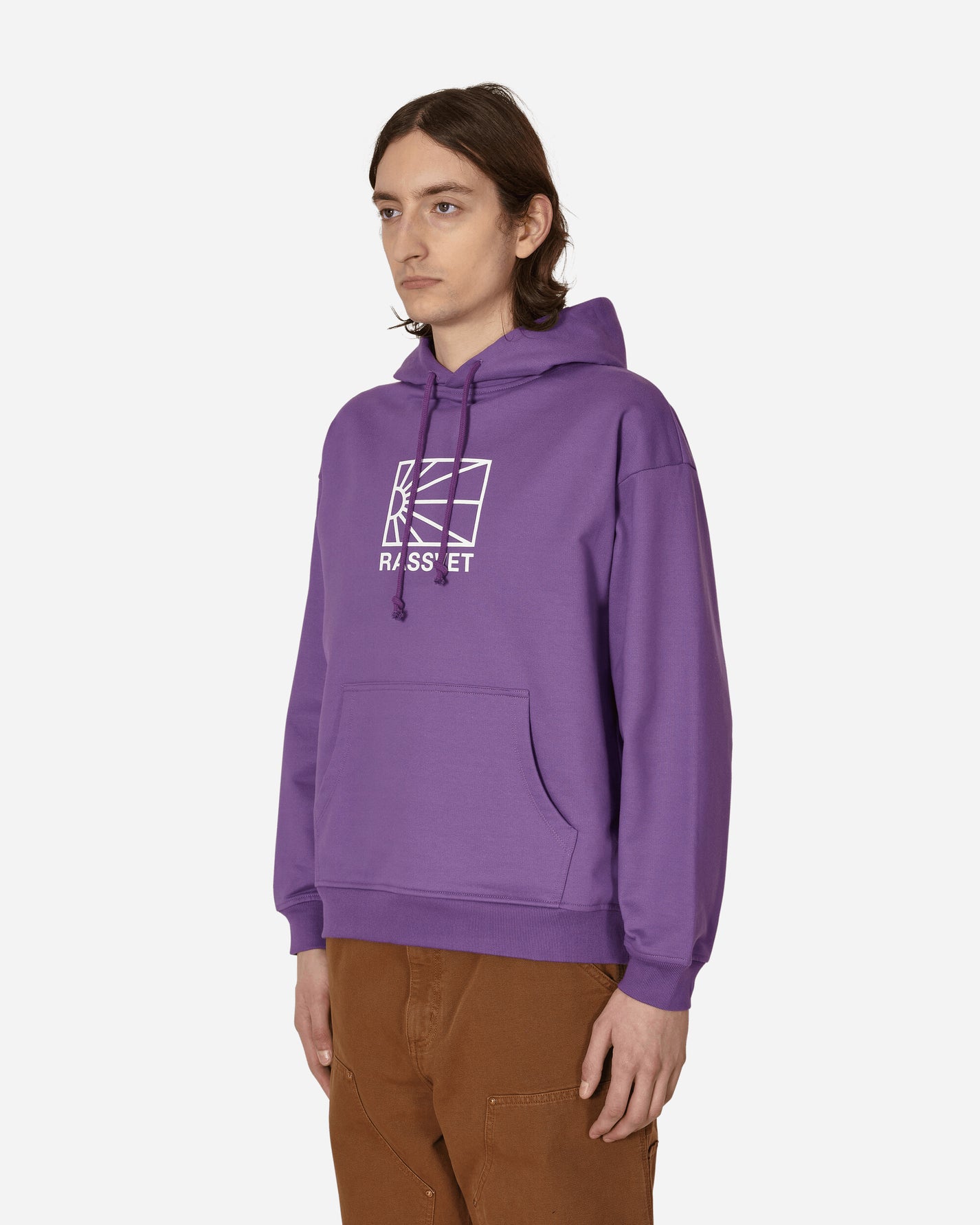 Paccbet Men Logo Hoodie Knit Purple Sweatshirts Hoodies PACC12T025 2