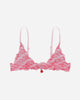 Panties x Anna Wmns Tribal Heart Cute Bra Pink/Red Underwear Bras PXATRIBALBRA1 1