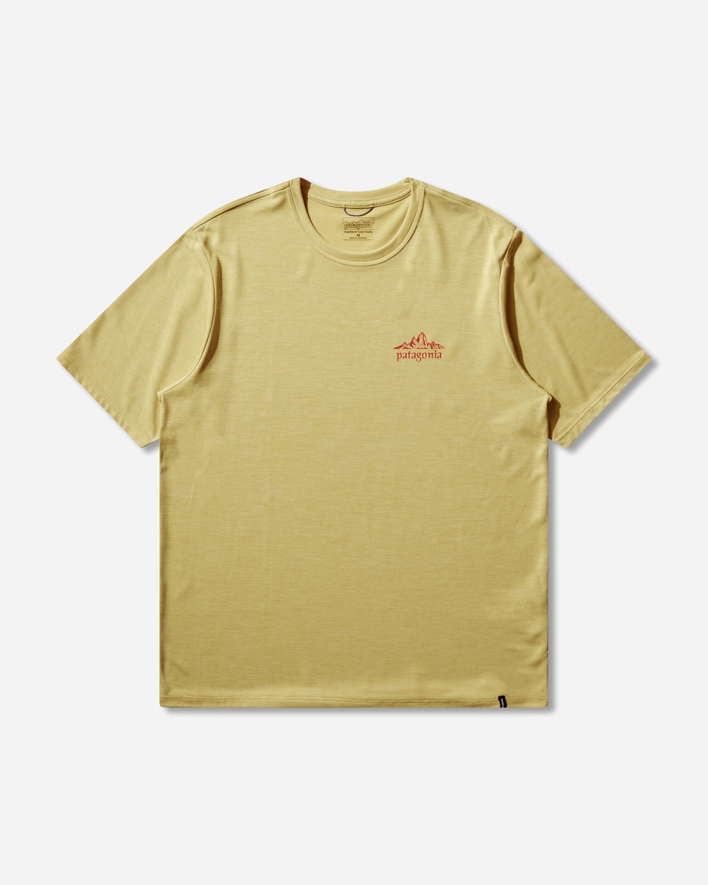 Patagonia M'S Cap Cool Daily Shirt - Cloud Crag Limestone Yellow T-Shirts Shortsleeve 45477 LMYX