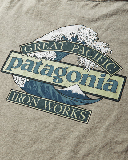 Patagonia M'S Great Waves Responsibili-Tee Gumtree Green T-Shirts Shortsleeve 37873 GMTG