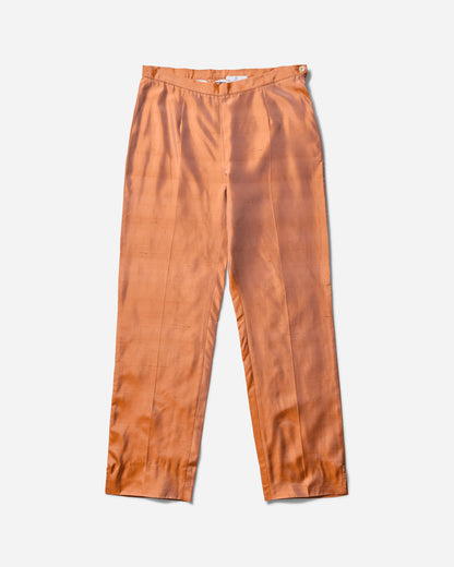 Pezze Vintage Wmns Renato Balestra Orange Iridescent Suit Silk Orange Coats and Jackets Blazers 0472421 1