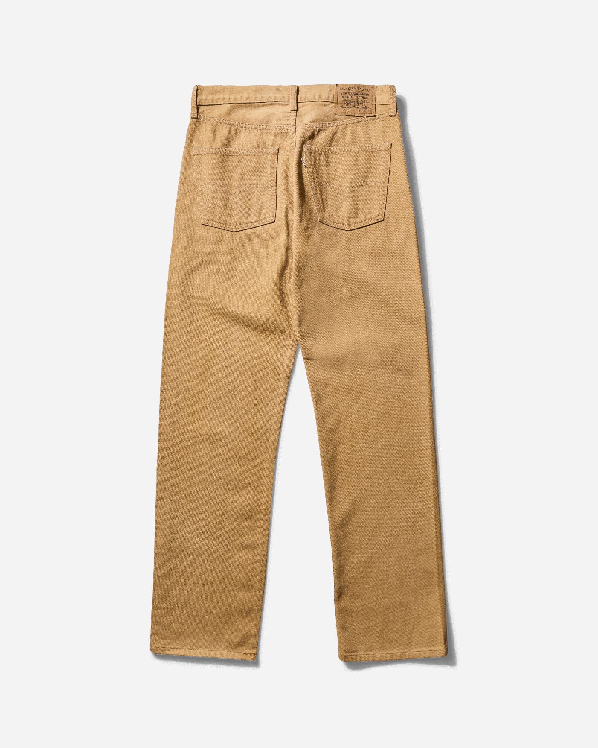 Pezze Vintage Levi'S White Tab Jeans Beige Pants Denim 572415 1