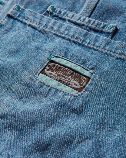 Pezze Vintage Americanino Denim Work Jacket Blue Coats and Jackets Denim Jackets 472414 1