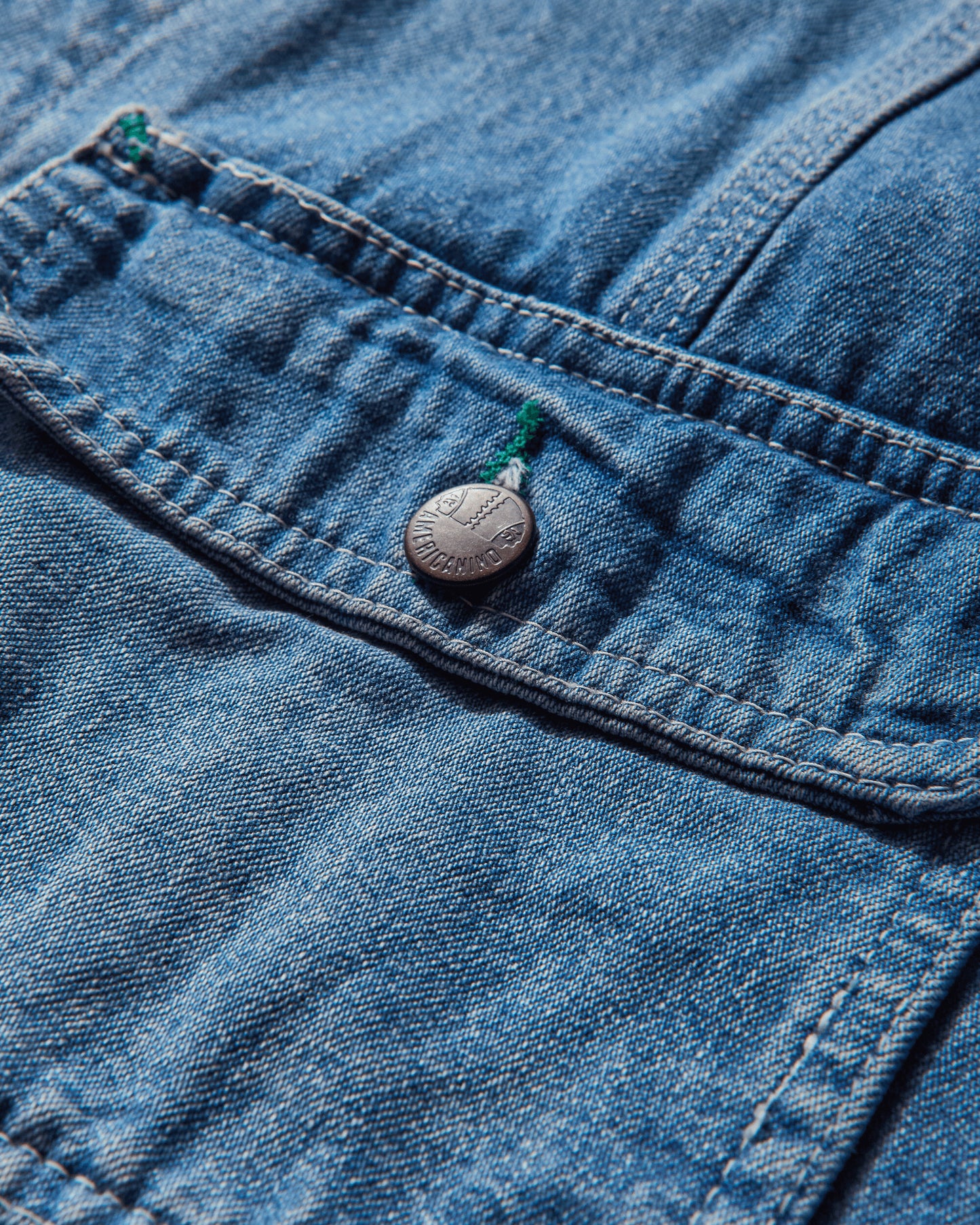 Pezze Vintage Americanino Denim Work Jacket Blue Coats and Jackets Denim Jackets 472414 1