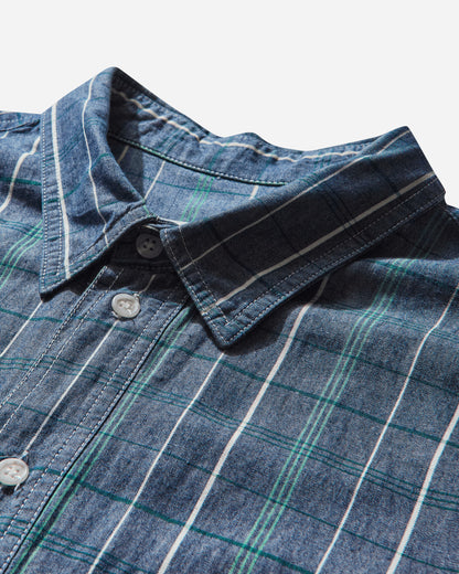 Pezze Vintage Andrea Celli Checked Shirt Blue Shirts Longsleeve Shirt 27243 1