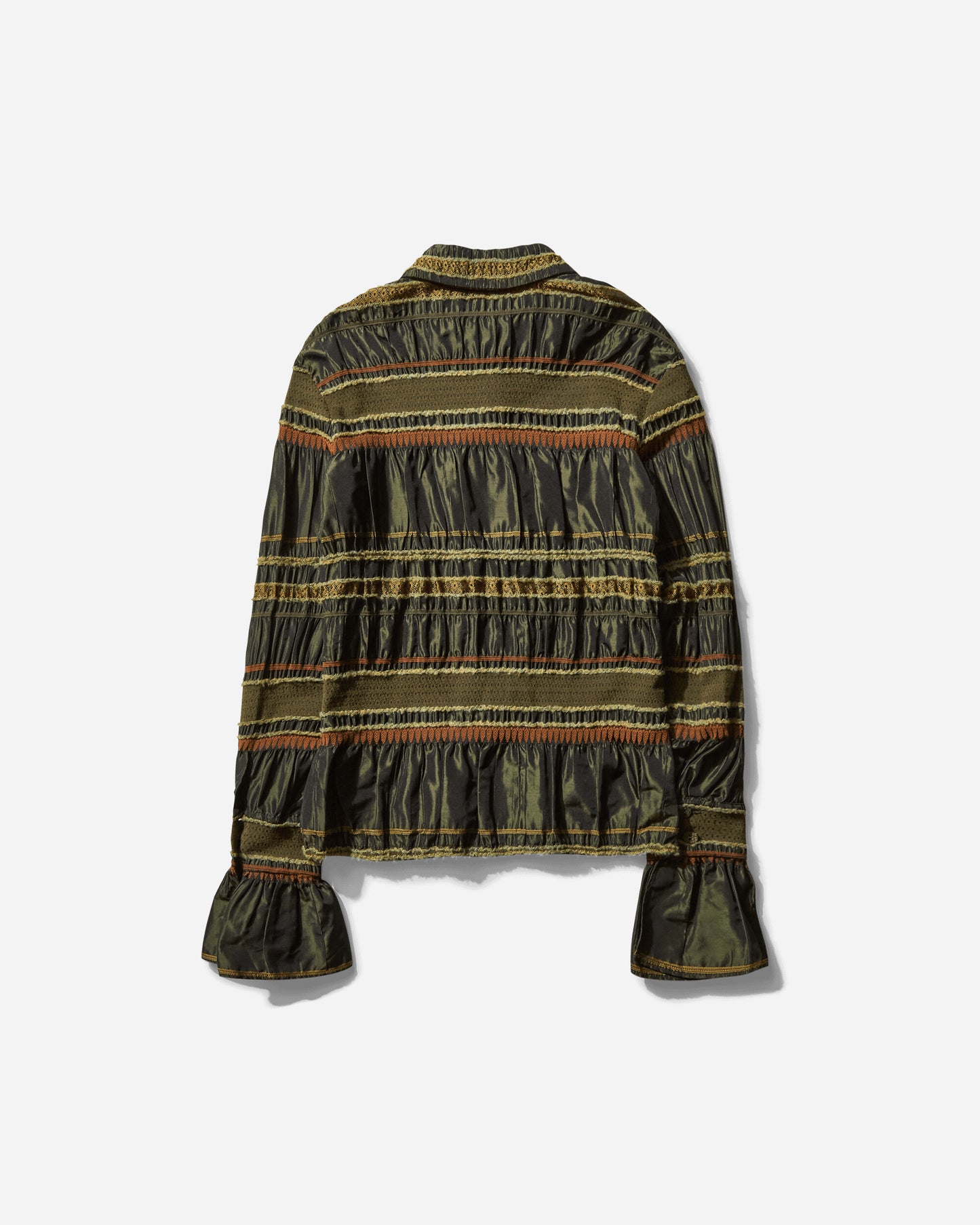 Pezze Vintage Wmns Long Sleeves Shirt Green Shirts Longsleeve Shirt 027248 1