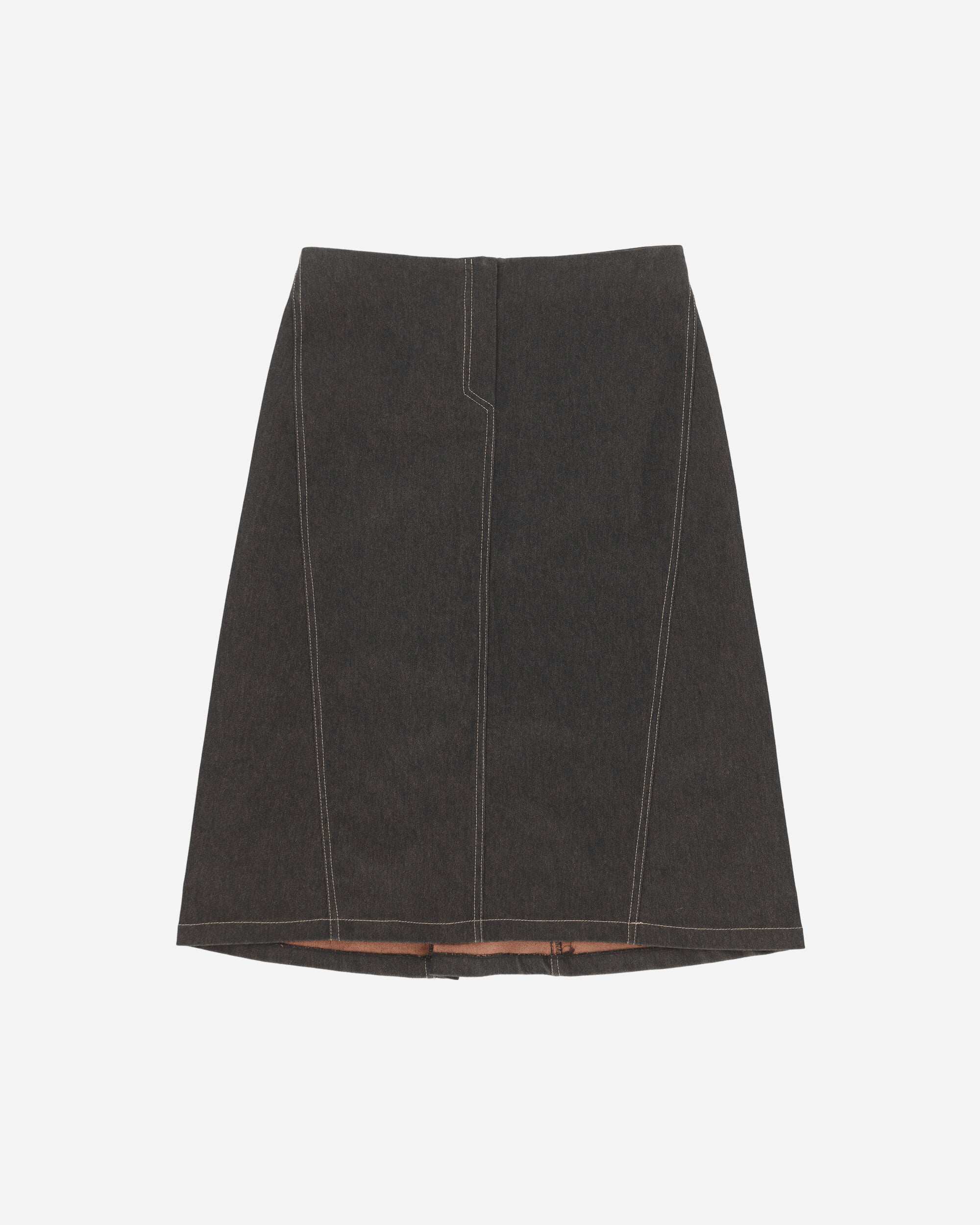 Pezze Vintage Wmns Kenté Denim Skirt Blue Skirts Midi 0772422 1