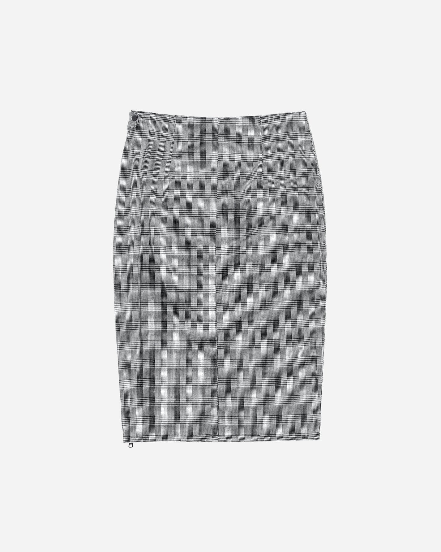 Pezze Vintage Wmns Onyx Skirt With Zipper On The Side Grey Skirts Midi 077246 1