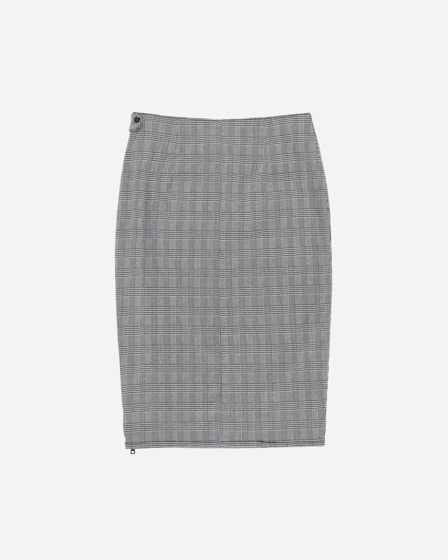 Pezze Vintage Wmns Onyx Skirt With Zipper On The Side Grey Skirts Midi 077246 1