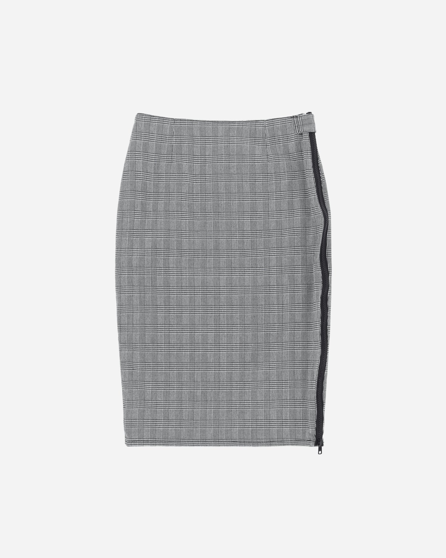 Pezze Vintage Wmns Onyx Skirt With Zipper On The Side Grey Skirts Midi 077246 1