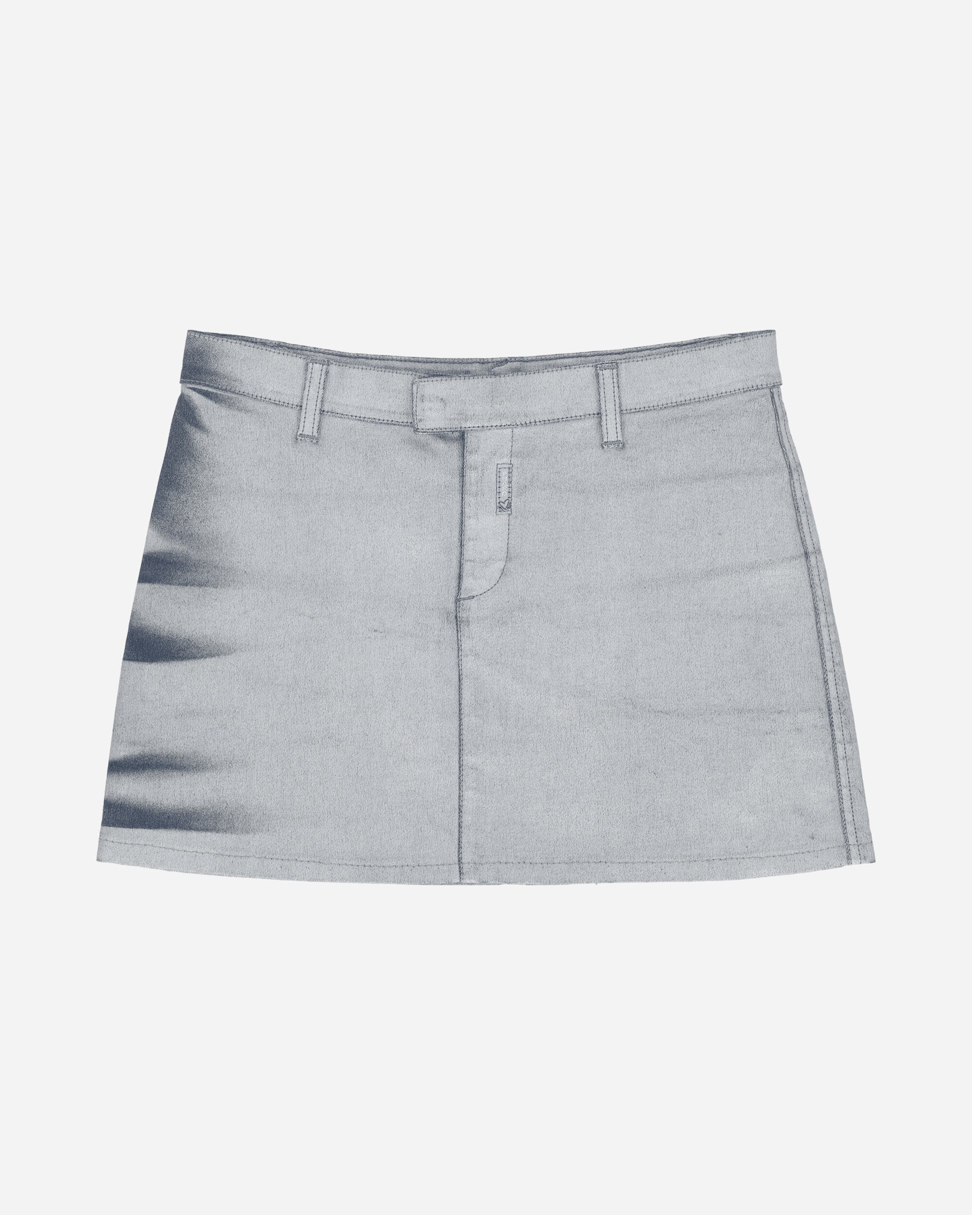 Pezze Vintage Wmns Phard Silver Skirt Blue Skirts Mini 0772429 1