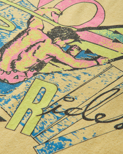 Pezze Vintage No Free Rides T-Shirt Yellow T-Shirts Shortsleeve 17247 1