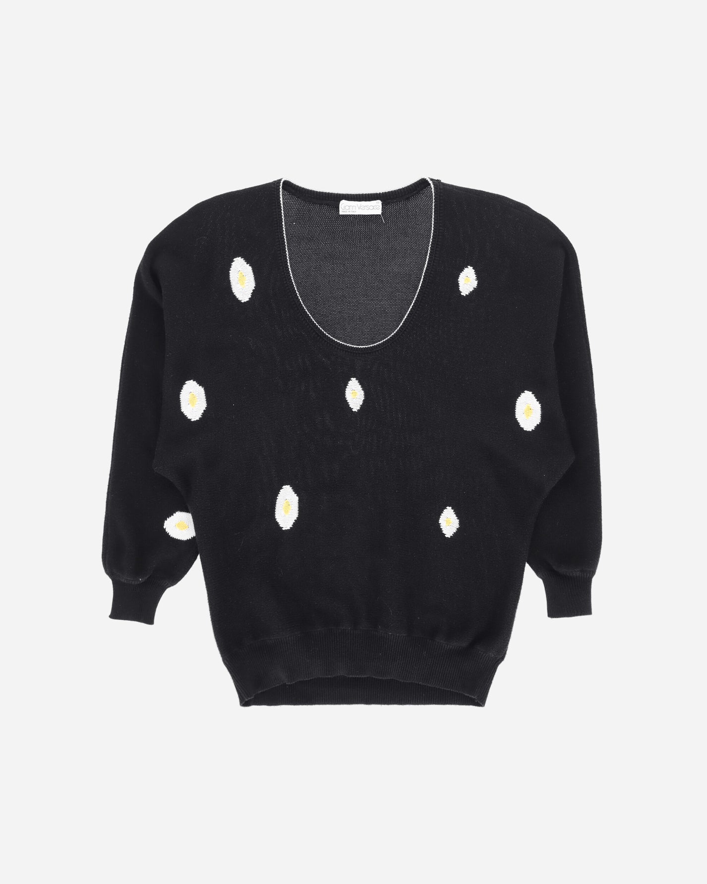 Pezze Vintage Wmns Gianni Versace Knitwear Black Knitwears Sweaters 037244 1