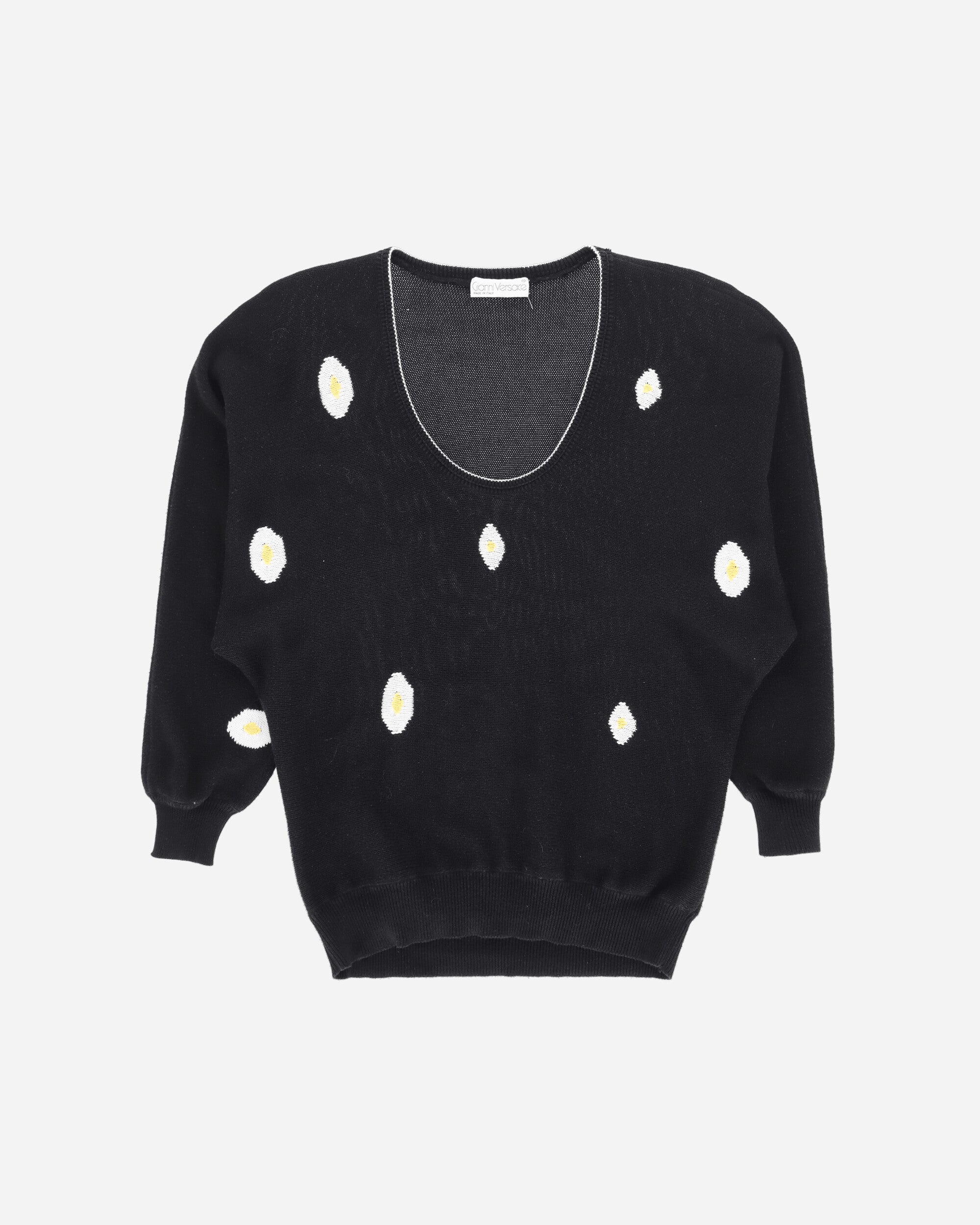 Pezze Vintage Wmns Gianni Versace Knitwear Black Knitwears Sweaters 037244 1