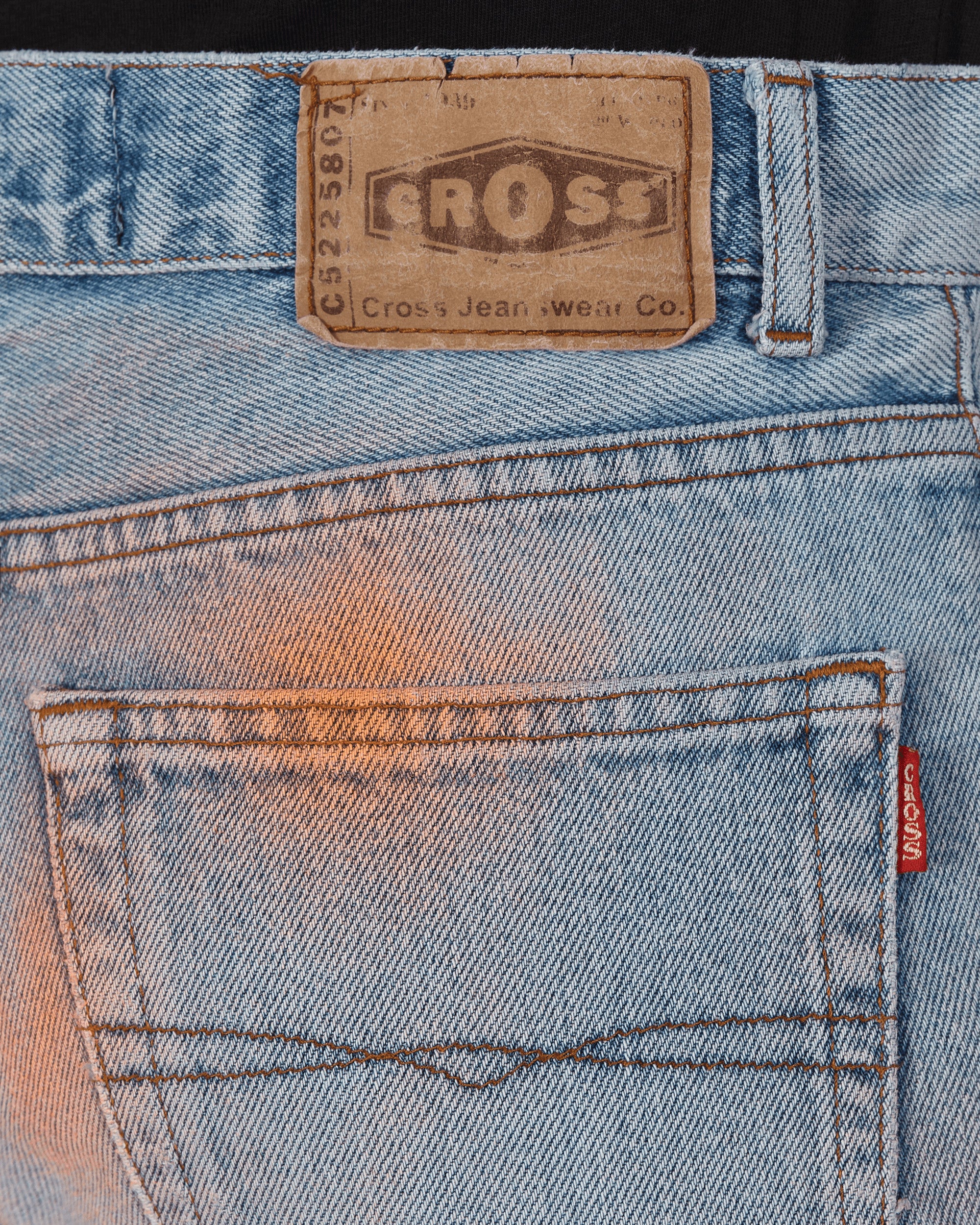 Phipps Spray Painted Jeans Blue Orange   Pants Denim GLP00046 BLUEORANGE