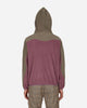 Pleasures Whiskey Zip Hoodie Mauve Coats and Jackets Jackets P22F032 MAUVE