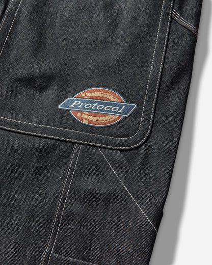 Protocol Index 3 Layered Denim Pants Indigo Blue Pants Denim PIS26SSMB07 BLUE
