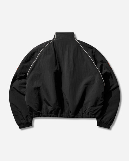 Protocol Index Exaggerated Shoulder Track Jacket Black Coats and Jackets Jackets PI26SSMO07 BLACK