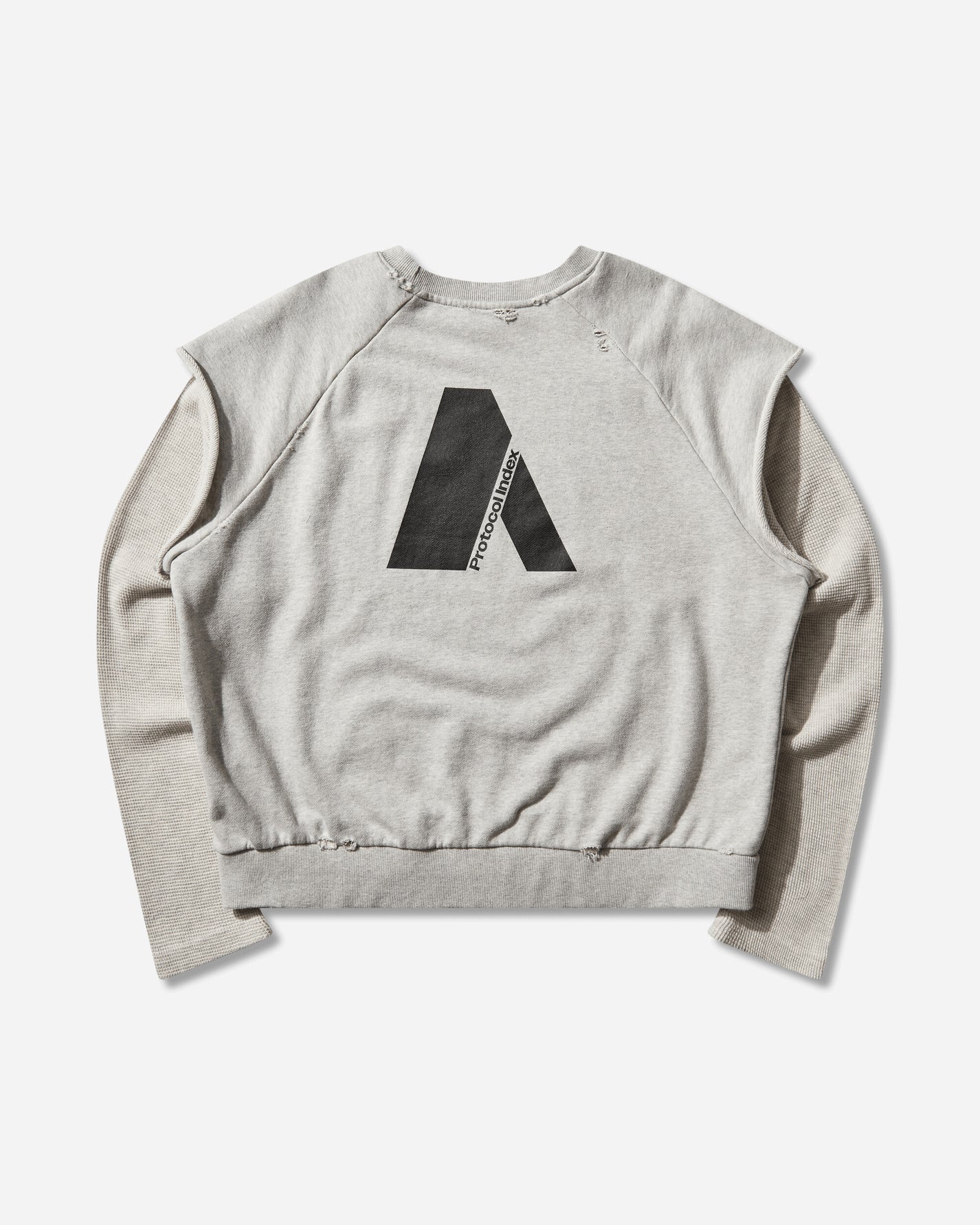 Protocol Index Layered Thermal Jersey Grey T-Shirts Longsleeve PI26SSMT02 GREY