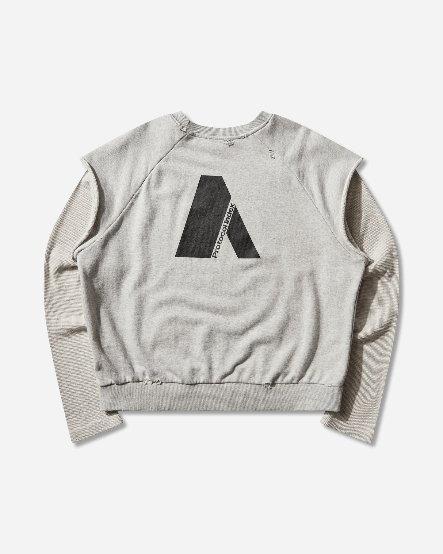 Protocol Index Layered Thermal Jersey Grey T-Shirts Longsleeve PI26SSMT02 GREY