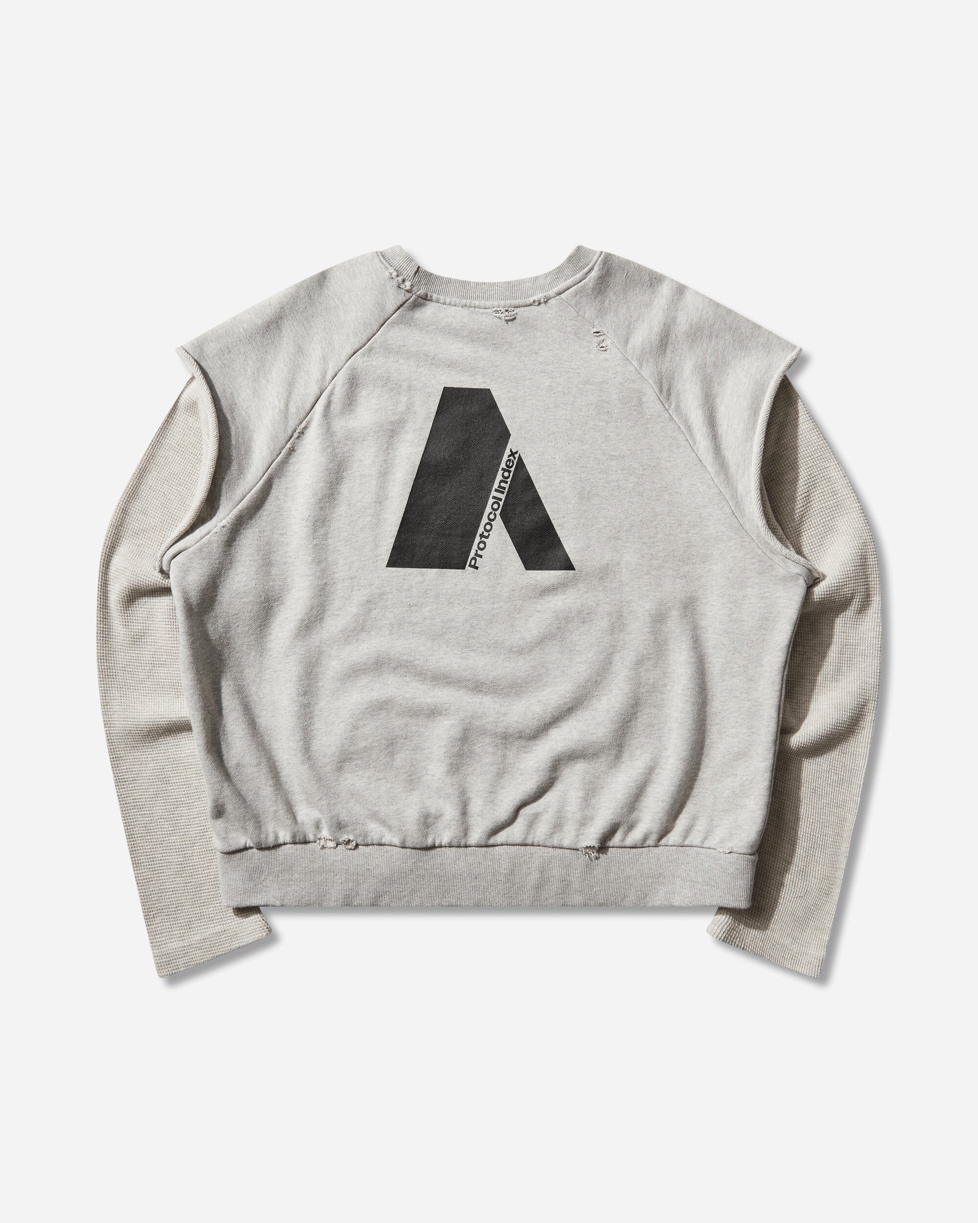 Protocol Index Layered Thermal Jersey Grey T-Shirts Longsleeve PI26SSMT02 GREY