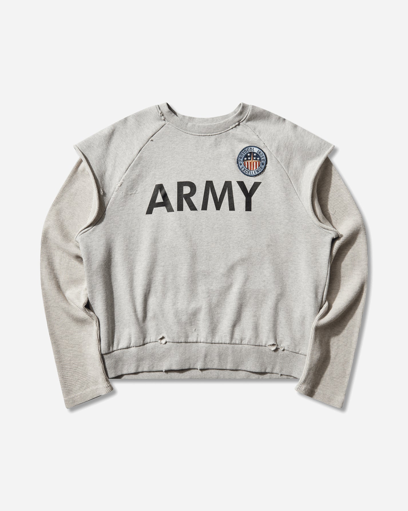 Protocol Index Layered Thermal Jersey Grey T-Shirts Longsleeve PI26SSMT02 GREY