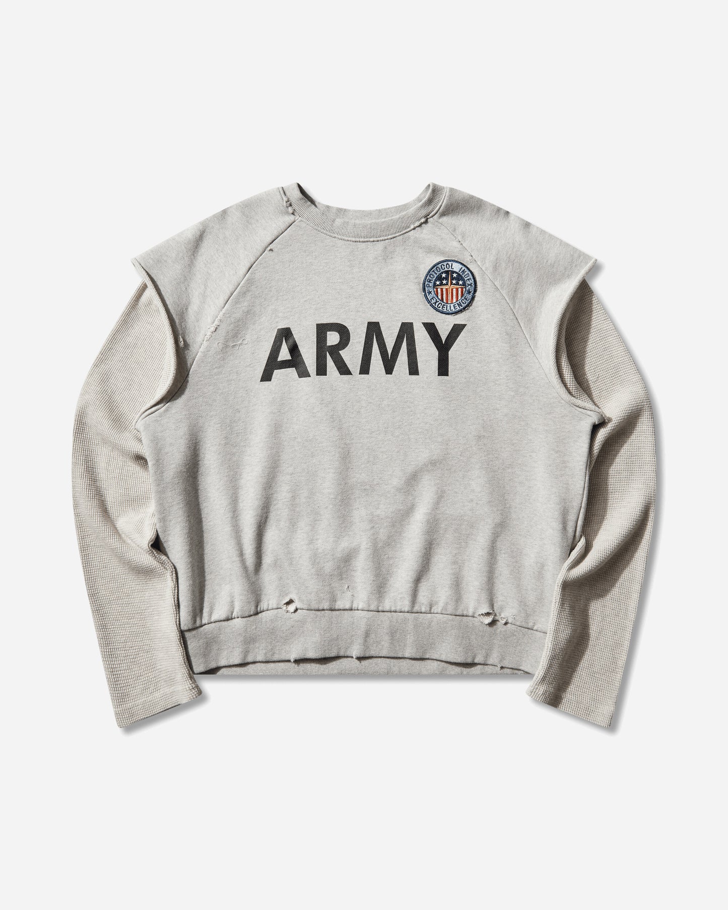 Protocol Index Layered Thermal Jersey Grey T-Shirts Longsleeve PI26SSMT02 GREY